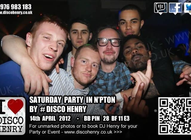 Nostalgic pictures from a night out at NB's