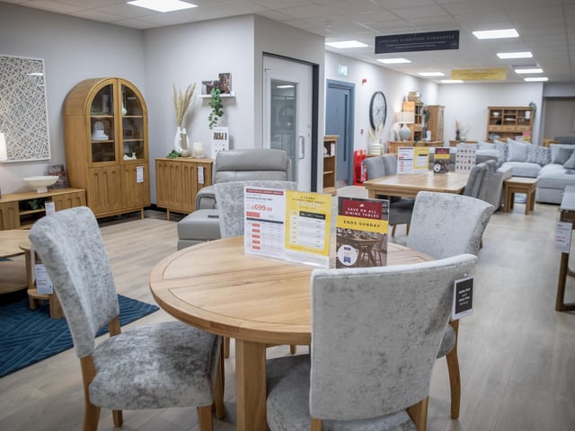 The national retailer opened its new showroom at Riverside Retail Park over the weekend (October 24)
