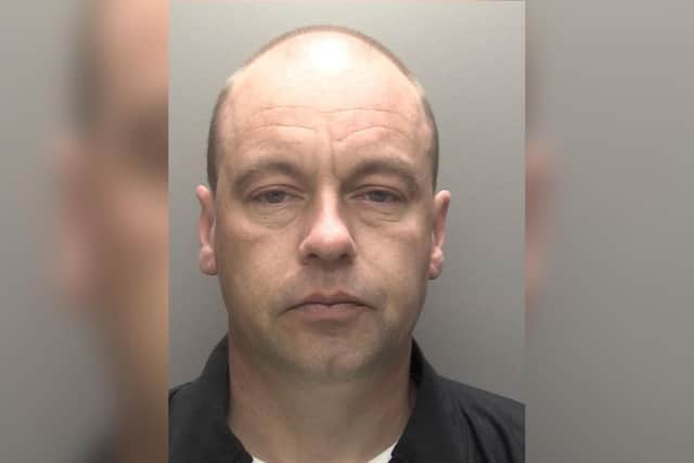 Lee Waud has been jailed for almost three years. Photo: Humberside Police.