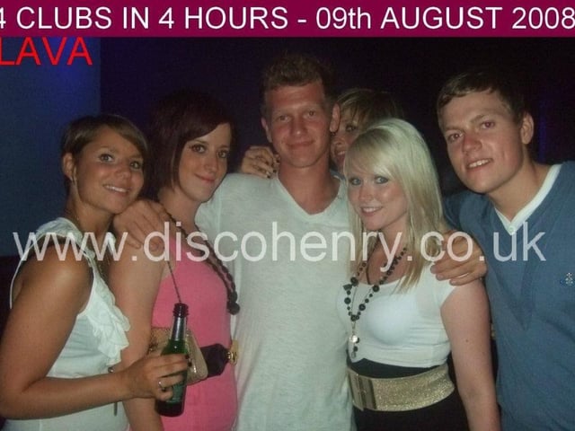 Nostalgic pictures from nights out at Lava and Ghost in August 2008