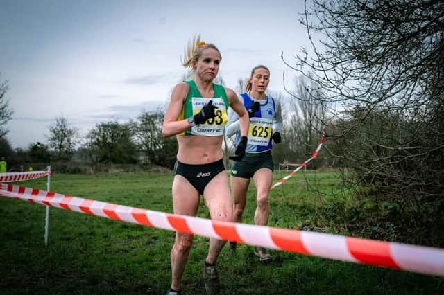 Top athlete Gemma Steel leads Olivia Mathis to win the Leicestershire cross country championships title