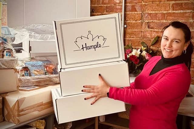 Hample Hampers was set up by Adriana Staniscia, pictured, who has more than a decade of experience specialising in Italian food.