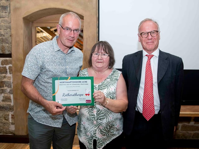 Rothersthorpe took bronze in the village award.