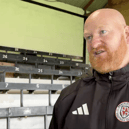 Andy Whing was delighted with the determination shown by Brackley Town away at Chorley.