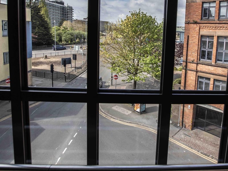 The Grade II listed former shoe factory has been converted into 89 stylish apartments by the OEH Group