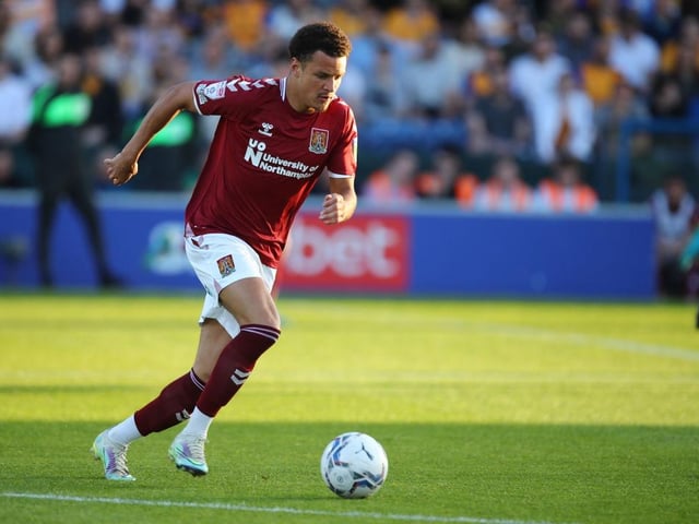 One of only perhaps three Cobblers players to produce the goods in both halves. Did his job in and out of possession as he won his tackles, made his interceptions and used the ball intelligently, all of which was perfectly illustrated by his work for Koiki's crucial goal... 7.5 CHRON STAR MAN