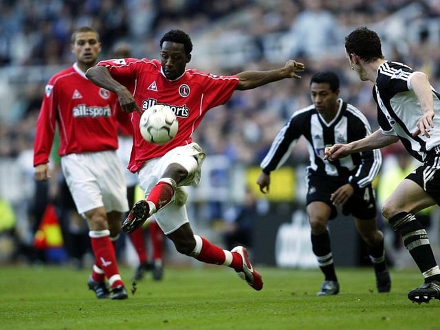 Jason Euell joined Charlton in the summer of 2001 for a reported fee of £4.75million from Wimbledon.