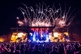 Fans watching acts perform at the Electric Paradise festival. Photo by Matthew Eachus.