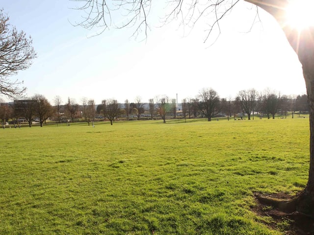 Beckets Park is a traditional park in Northampton alongside the bank of the River Nene