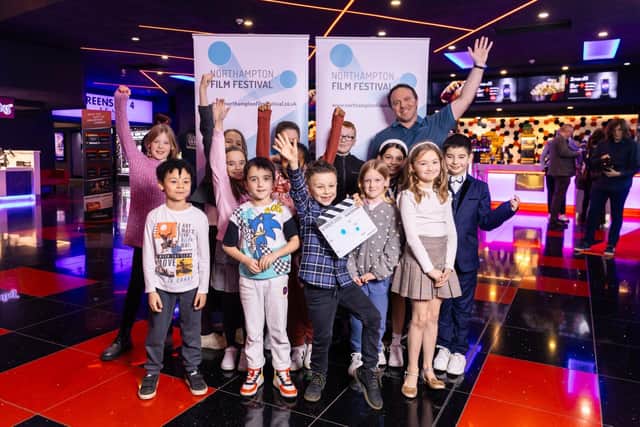 Winners of the Best Northants 16yrs and Under film St Luke's Primary Duston