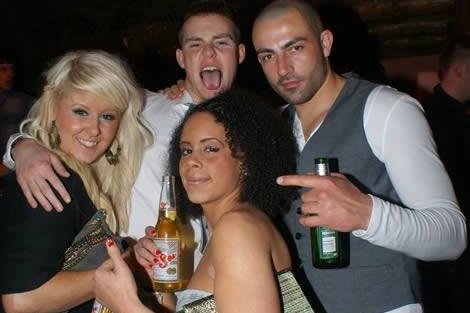 Nostalgic pictures from a night out on the town 15 years ago