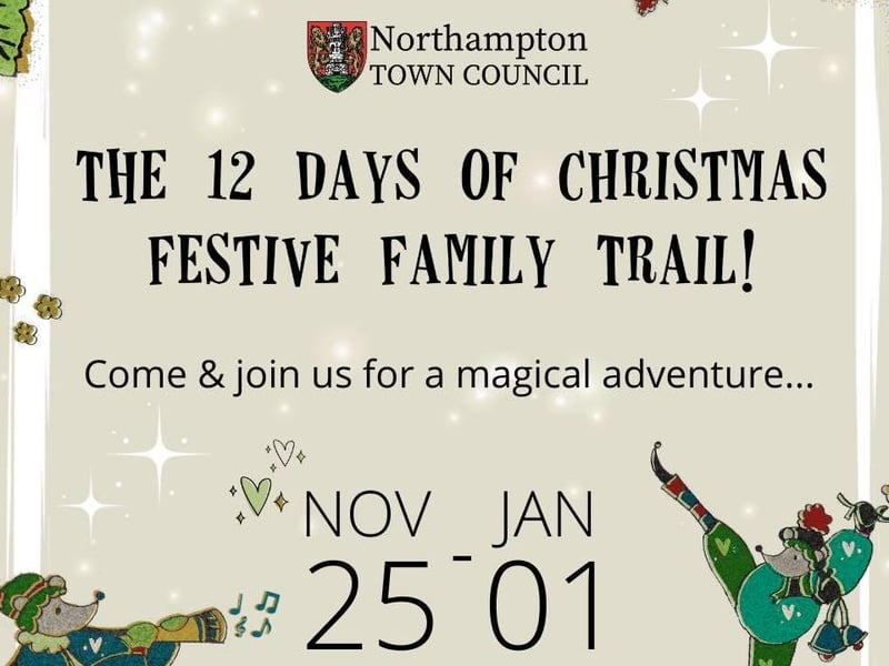 The town council's festive family trail launches on Saturday at the lights switch on event. Everyone who take part on the day, will automatically be entered into the competition to be on stage with Alex Waller. The trail will see visitors follow a map to uncover the magical 12 days of Christmas themed clues around the town centre to find symbols in shops and businesses.