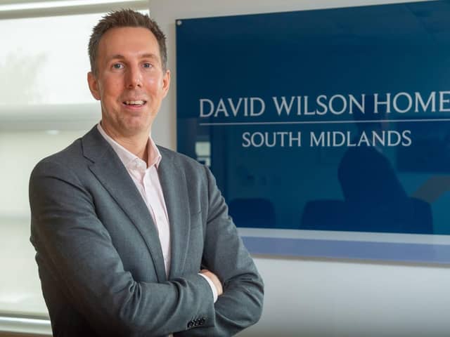David Wilson Homes South Midlands Managing Director Ben Kalus