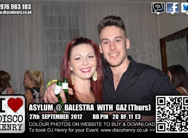 Nostalgic pictures from a 2012 night out at Balestra