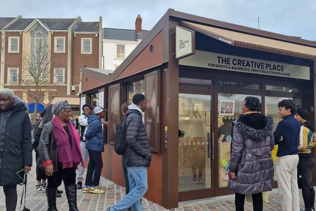 Get creative and exhibit your work at The Creative Place on Northampton Market