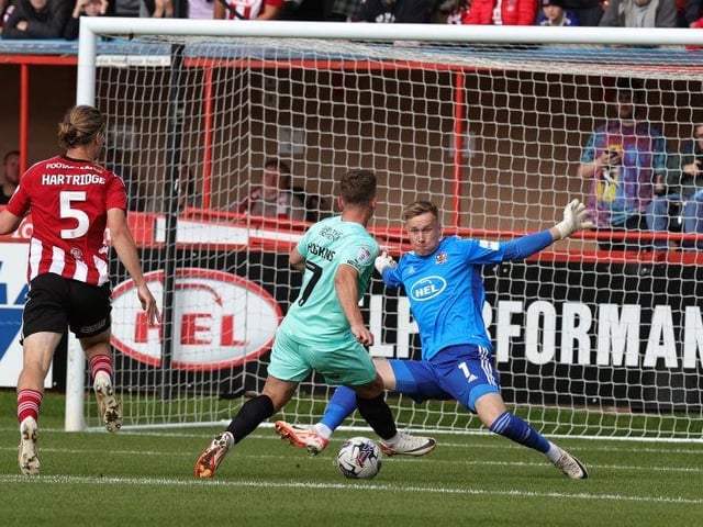 He's continued his fine form from last season and remains Town's go-to main for goals. Has five already this season, including key strikes against Lincoln, Cheltenham, Reading and Exeter... A