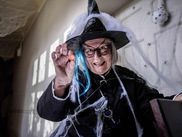 The abbey hosted a Witches' Spooktacular on Saturday (October 28) and will host the same event on Tuesday (October 31).