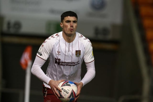 On the hunt for a new club after leaving Cambridge. Brady was keen to keep him when Cobblers were relegated from League One in 2021 but Jones turned down a new deal