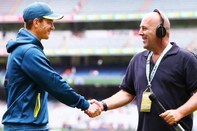 Darren Lehmann will spend the 2024/25 Australian summer working as a radio commentator for ABC. He will start work at Northants in February, 2025 (Photo by Michael Dodge/Getty Images)