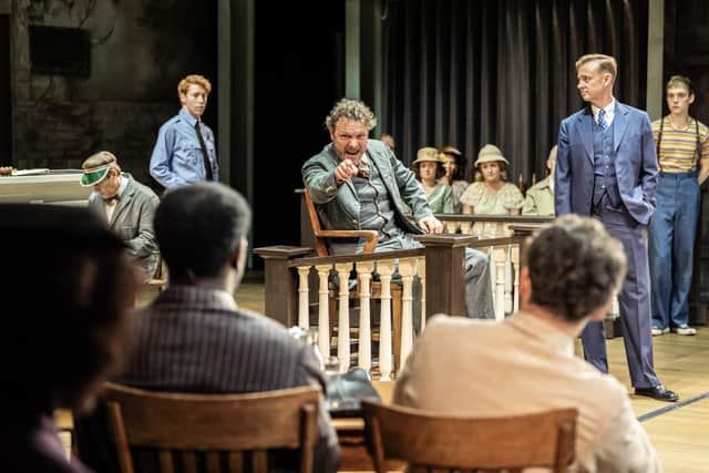 There's tension aplenty in To Kill A Mockingbird (photo: Johan Persson)