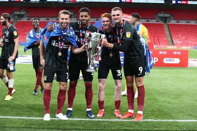 Two of these four Wembley winners have been released and another, Andy Williams, has retired