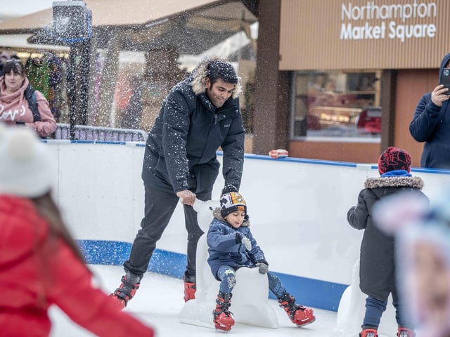 Families enjoyed ice skating, curling and more on Saturday January 18, 2025.