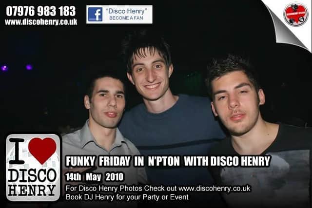 Nostalgic pictures from a night out in Northampton