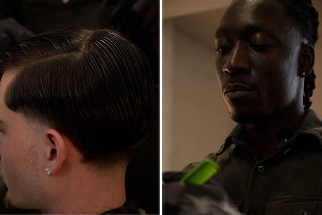 Knox is passionate about building a social media presence that unites the town’s barbers.