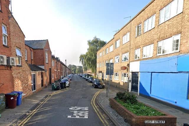 The incident happened in East Street.