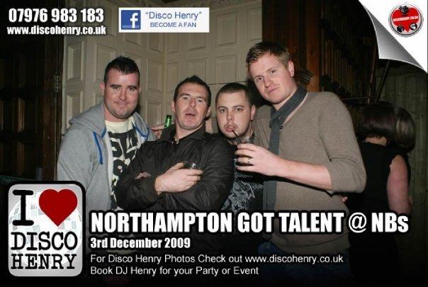 Nostalgic pictures from a night out at NB's in December 2009