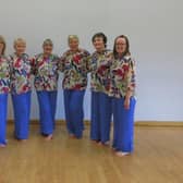 The Keep Fit Association’s Northamptonshire and Leicestershire regional team, who performed in November last year.