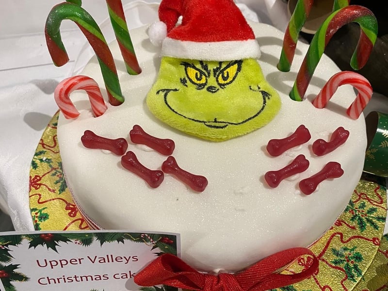 Brampton View Memory Lane Upper Valleys Grinch Cake