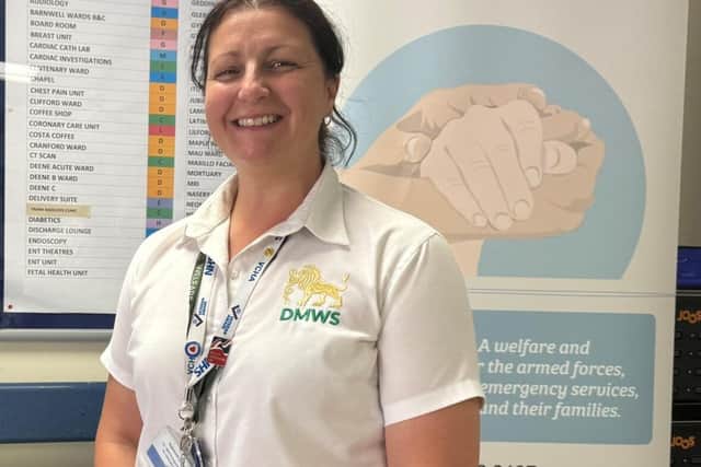 Anna Ferrira-Gomes from the Defence Medical Welfare Serice (DMWS)