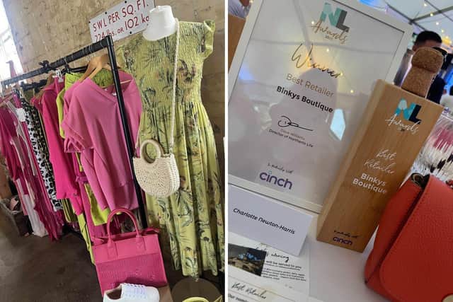 Binkys Boutique was named best retailer at the Northants Life Awards 2025, after the business came second last year and third the year before.