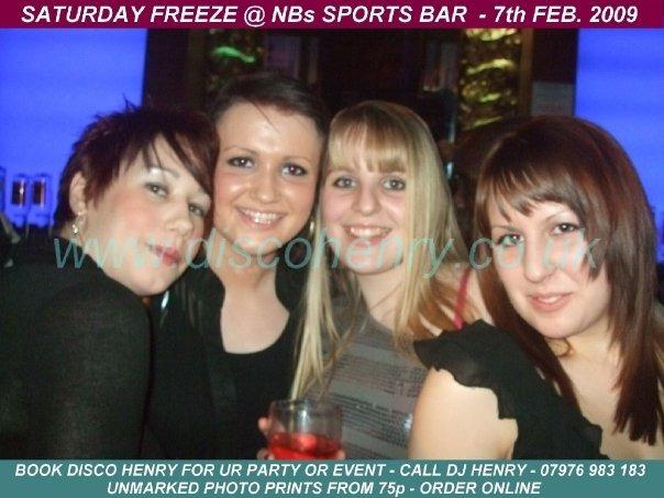 Nostalgic pictures from a night out at Isola Bar and NB's 14 years ago
