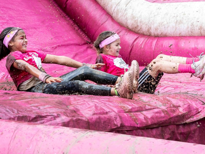 Pretty Muddy events took place in Abington Park on Saturday July 29, 2023.