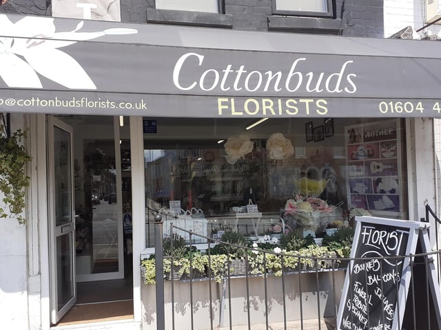 79 St Leonards Road, Far Cotton, Northampton NN4 8DN. The Cottonbuds Florists are rated five out of five stars on Google with one recent reviewer saying: "The best florist company in my view from Northampton with the best customer service ever, are deserving 5 * plus."