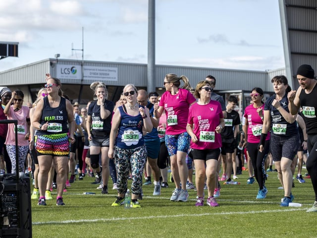 Runners taking part in the 2022 event.