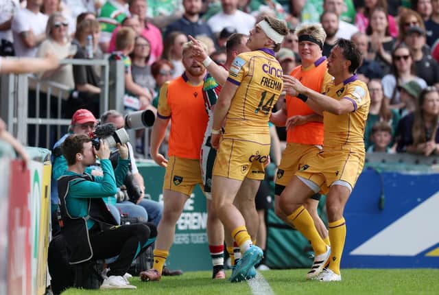 Tommy Freeman scored during the first half for Saints (photo by David Rogers/Getty Images)