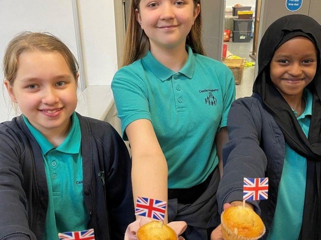 Pupils at Castle Academy enjoyed ‘street parties’ as part of their celebrations for the King’s Coronation.