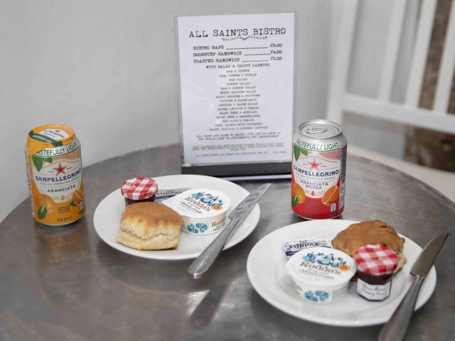 The All Saints Bistro situated at the All Saints Church in Northampton town centre. Photo taken on Tuesday, May 10 2022.