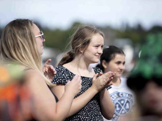 Families enjoyed music, activities, food and more at the three day event in Abington Park.