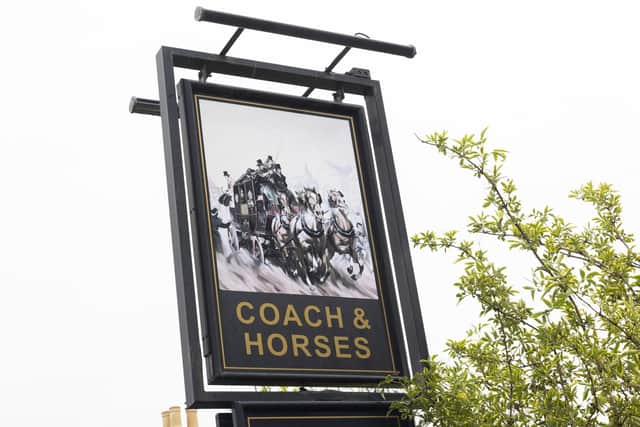 The Coach and Horses which has been empty since an Indian restaurant moved out