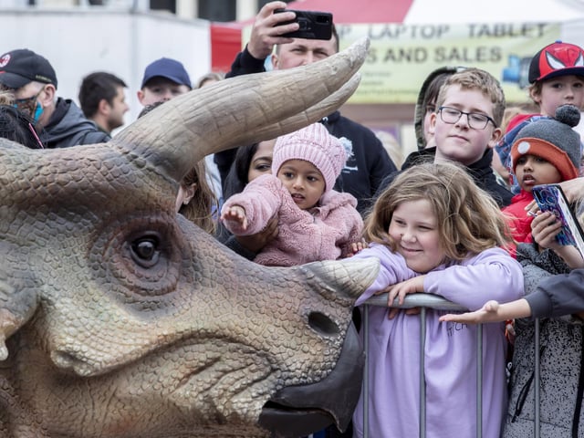Dinosaur Day, Northampton Market Square.