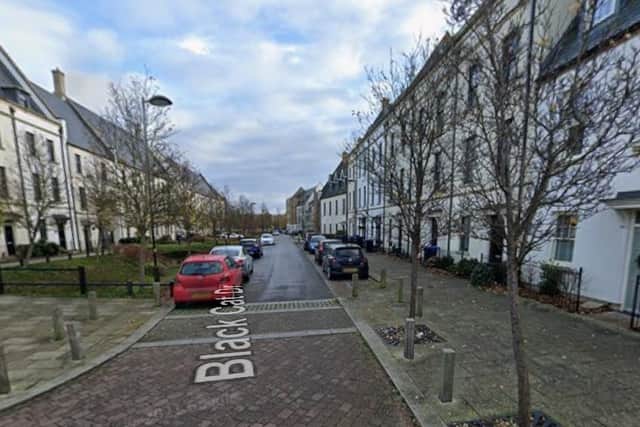 The incident happened in Black Cat Drive, Upton.