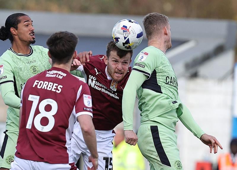 Got lucky when Wells skied over after he misjudged a low cross but kept Cobblers on level terms with some of his defensive contributions, not least when anticipating brilliantly to head away Clark's shot, which was bound for the top corner... 6.5