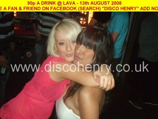 Nostalgic pictures from a '90p a drink' night out at Lava in town