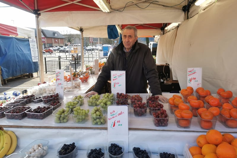 Fruit and vegetable vendor Mick Andreoli said: "I'm feeling despondent. It's a bad move. The wrong move. A selfish move by the council. I'll give it a go for a week or so but I don't fancy it. It's too far out of the way for people."