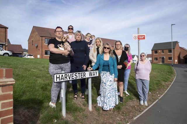Harvester Way residents