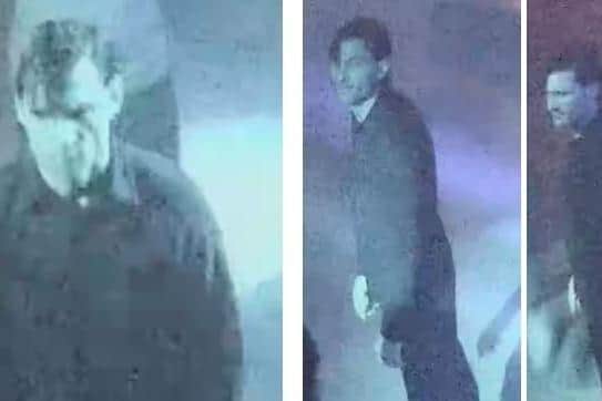 Police would like to speak to the man in the image.